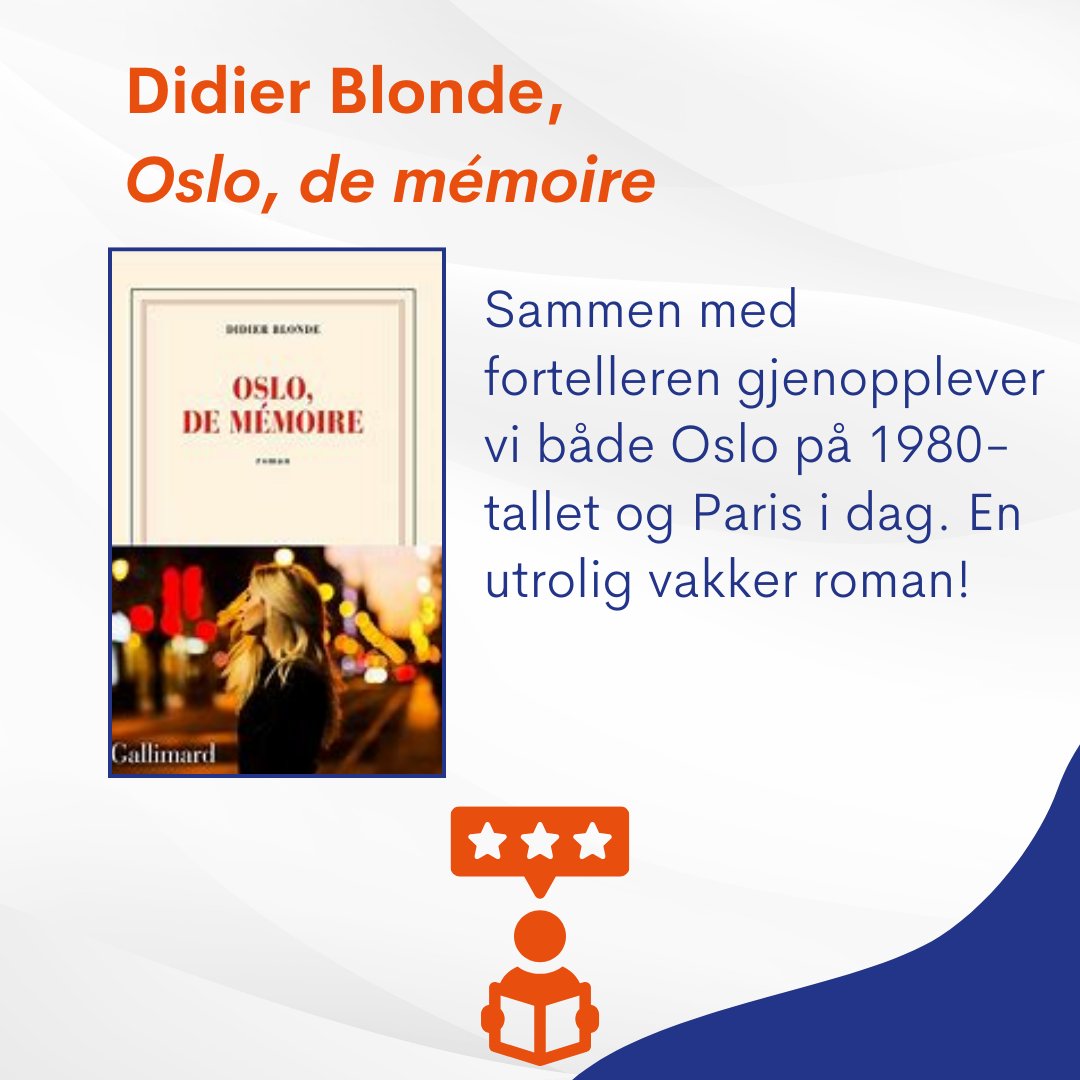 franskkulturhus's tweet photo. Er du glad i franskspråklig litteratur? 🙂

Her er 4 bøker utgitt i 2024 som vi anbefaler på det sterkeste! 📚

Og du, hva var favorittboken din i 2024? 🤔

✅Programmet til vårens litteraturkurs finner du her: https://t.co/NpgyvA5DmJ https://t.co/8OEcEbnHTX