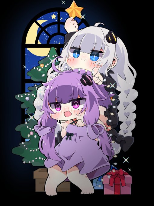 これってゆかりさん達の方がクリスマスツリーっぽくなってきていませんか!?
#結月ゆかり・紲星あかり誕生祭2024 