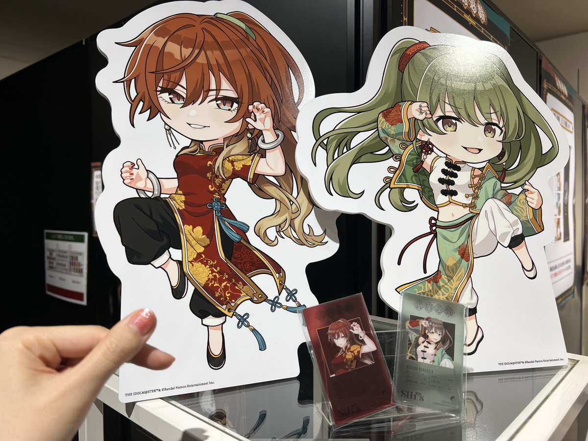 山根綺さんサイン入り色紙 武闘遊戯』POP UP SHOPにお邪魔してきました！ サイン色紙も書かせて