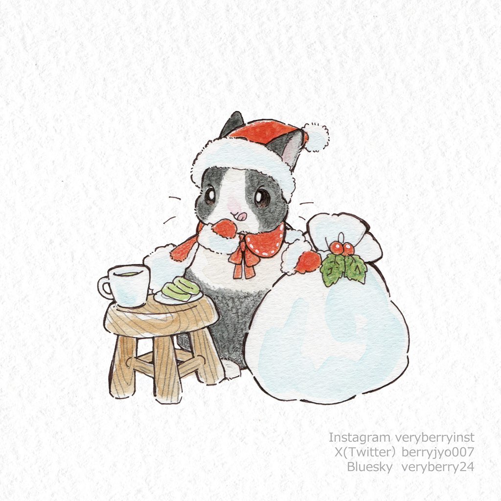 berryjyo007's tweet photo. 🐰うさぎさんのクリスマス🎄🎁✨
毎日うさぎさんイラスト投稿1789日目

うサンタさんへ✉️✨

チモクッキーに

ホットチモティーどうぞ🍵 https://t.co/yQxZqhJg6x