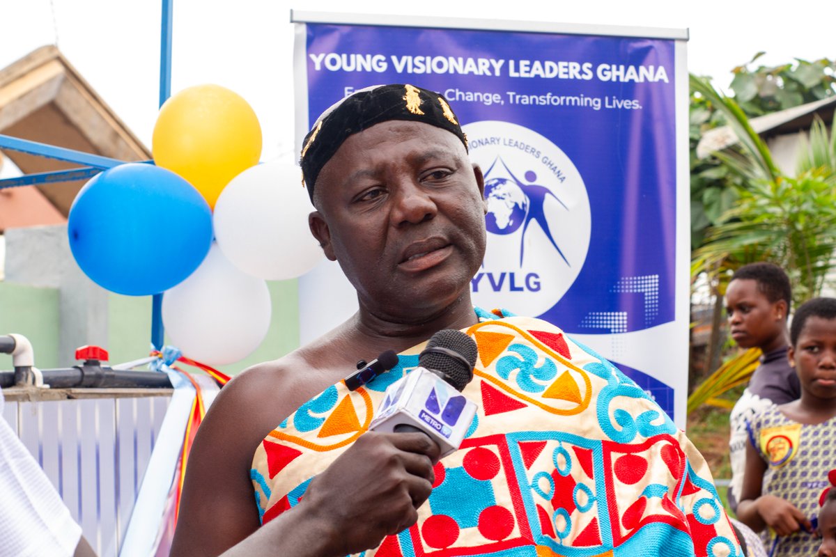 YVLGhana's tweet photo. Thrilled to announce the commissioning of the Youth for Change Educational Center #WASH project in Asuofua, Ashanti Region! 🚰
✅ Mechanized water system (2x7,000L tanks)
✅ Washrooms: 4 showers (girls &amp; boys)
✅ 15 taps &amp; handwashing basins
✅ Direct impact: 2,000+ beneficiaries https://t.co/qHuNKDj3Nr