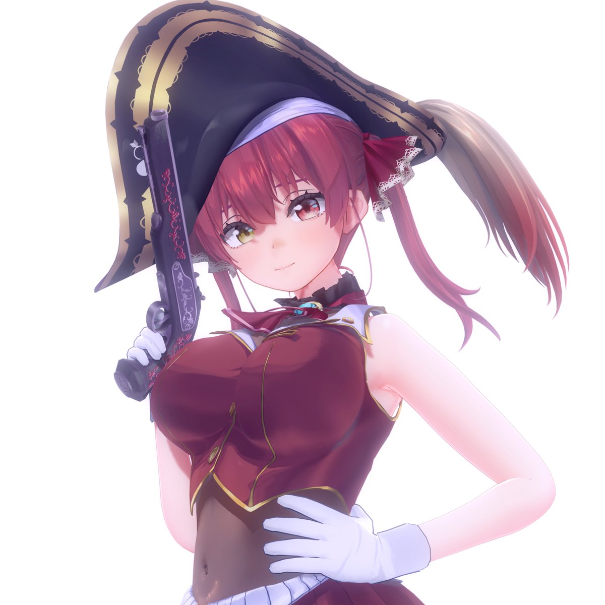 やっぱり船長かわいい(♡ω♡)
目のハイライト等目周辺を調整したよ
#マリンのお宝 #COM3D2
