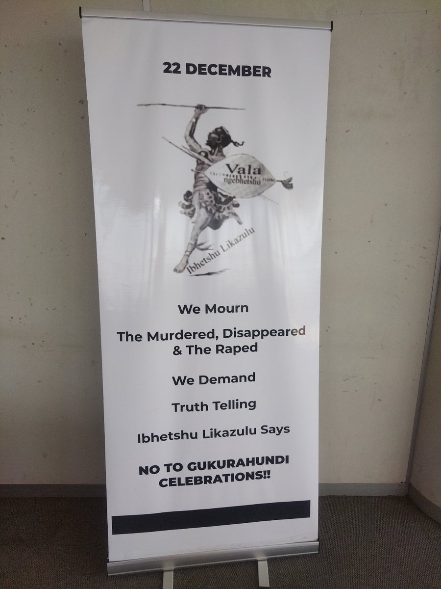samkebusiness's tweet photo. 22 December is the day we mourn the murdered, disappeared and those who were raped. We demand truth telling and l join lbhetshu LikaZulu in saying no to #Gukurahundi celebrations. https://t.co/gDSnKj85sV