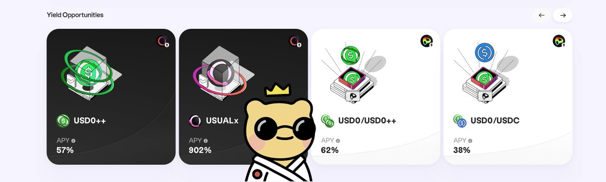 nanobro_rit's tweet photo. เล่าเรื่อง @usualmoney 
 $usual มี tokenomic ที่น่าสนใจ และมี yield เบิ้มๆ เอามาเล่าเผือ่เป็นประโยชน์ครับ

- yield แรงเว่อร์  ไหวมั้ย?
- มีบน pendle ด้วย  น่าจัดรึเปล่า?
👇 https://t.co/aSXRl99JpL