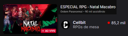 dearguapo's tweet photo. o #NatalMacabro alcançou no total um pico de 85+ MIL viewers na Twitch e mais de 90+ MIL viewers no Youtube!

o primeiro episódio completamente em português de Ordem Paranormal desde 'Sinais Do Outro Lado (2022)' obteve mais de 160 MIL ESPECTADORES SIMULTÂNEOS! + https://t.co/vPiF2TK0Ks