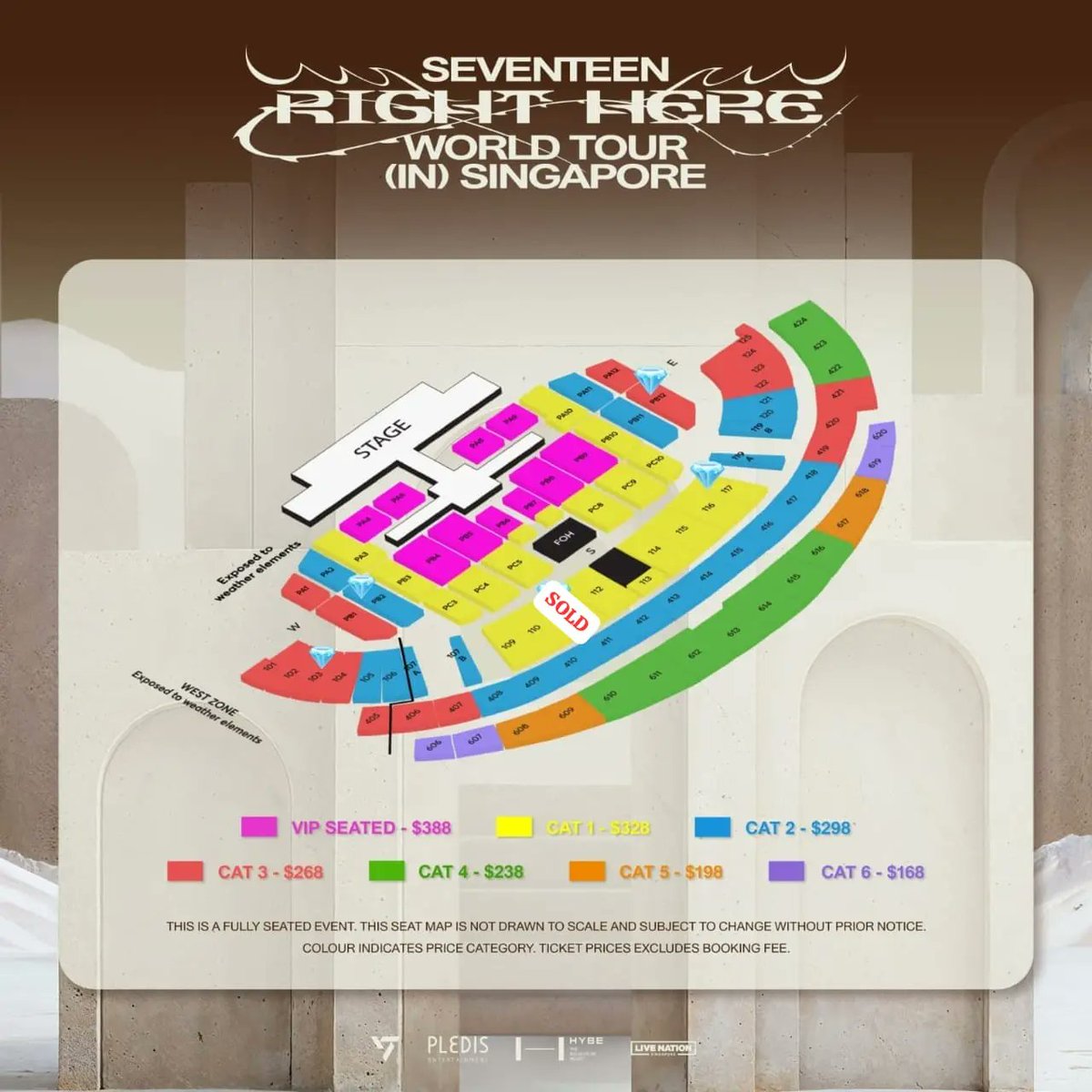 dyaradyra's tweet photo. WTS JUAL SEVENTEEN RIGHT HERE SINGAPORE
DAY 1
CAT 3 (PB12) 1tix Rp3.450.000 SGD280
CAT 3 (103) 1tix Rp3.450.000 SGD280

DAY 2
CAT 1 (117) 1tix Rp4.350.000 SGD350
CAT 2 (PB2) 2tix Rp3.800.000/tix SGD310

DM!
wts wtb sell jual svt sg
#SEVENTEEN_RIGHT_HERE_IN_SINGAPORE https://t.co/0qPgq5QMol