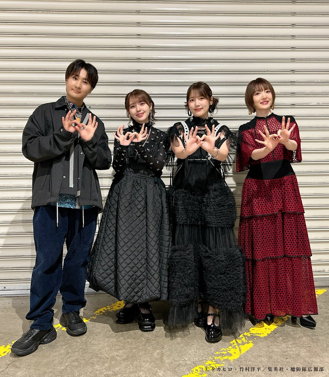⚔️🍑⚔️🍑⚔️🍑⚔️🍑⚔️ #ジャンプフェスタ 2025 #魔都精兵の