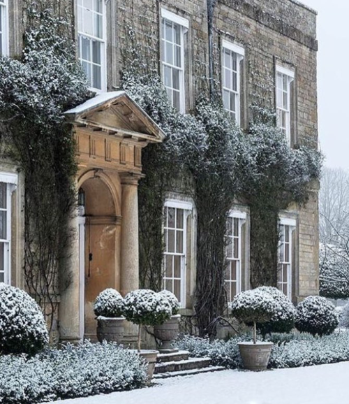 AnneLouiseAvery's tweet photo. Old Fox's Advent Calendar. The Twenty-second Window. There seemed to be teas and parties and soirées and carol concerts every night in the village in the week before Christmas. That Sunday afternoon, it was the turn of the Vicarage. The Reverend Lion stood at the polished black door, framed in damp festoons of  new-cut greenery, welcoming every guest, large or small, rich or poor, shy or gregarious, High Church or Low, with great charm and gusto and consideration.  
An enormous tea had been laid out in the drawing room by the Christmas tree. There was a battalion of warm mince pies and white-iced fairy cakes decorated with little silver balls, neat rows of celery stuffed with rich cream cheese, great rounds of Blue Vinny and Rammel, warm rolls with curls of salty butter, platters of gougères and devilled egg sandwiches, coconut cake and Portland cake and Gâteau magique. To drink, there were three elaborate silver bowls of ecclesiastical punch (always a little joke between the Bishop of Dorchester & the Vicar): one an Oxford Bishop with port & lemon & cloves, one a Smoking Beadle with dragony ginger wine and plump raisins, and the third, a Smoking Cardinal made with a generous amount of champagne, which had rather a throng about it. Afterwards, Old Fox and the Reverend went into his study and spoke a little of the party and of the liturgical responsibilities of the days to come. Then suddenly, the Reverend turned to Old Fox and said, in very great earnest, "Did we remember everyone tonight, Old Fox, the whole flock, I mean, I do worry about the lonely at this time." "None left," said Old Fox, putting another log on the fire,"none left behind."