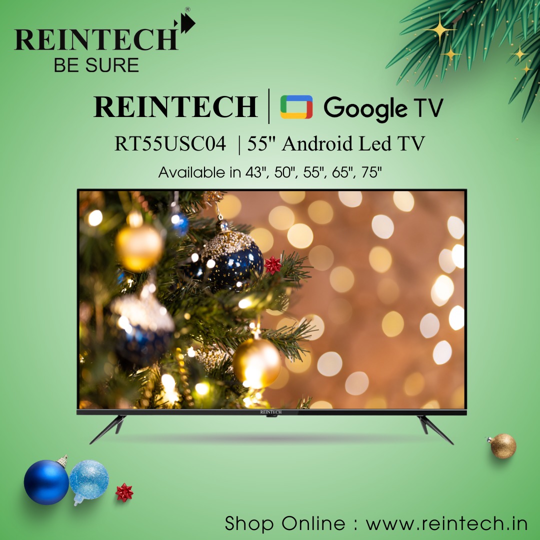 ReintechPvtLtd's tweet image. Reintech Home Appliances, designed for your contemporary lifestyle, offer the ideal fusion of style and functionality.

#Reintechledtv #Homeappliances #Reintech