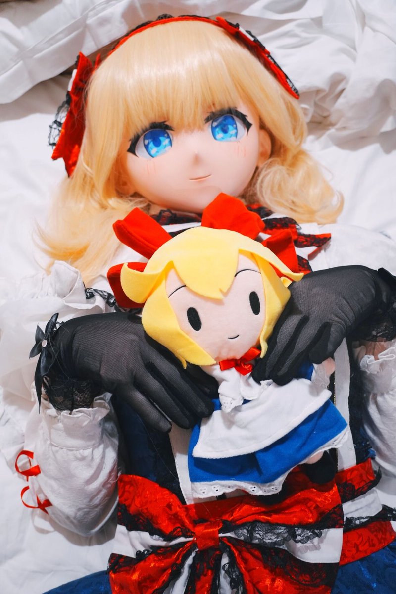 怎么像是被推倒的样子(
#東方project  #着ぐるみ #kigurumi