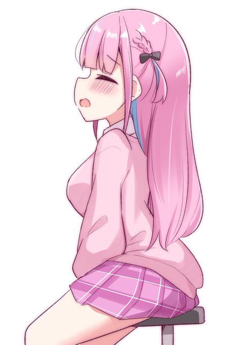 #今年も残りわずかなので今年一番伸びた絵を貼る
あくあだった… 