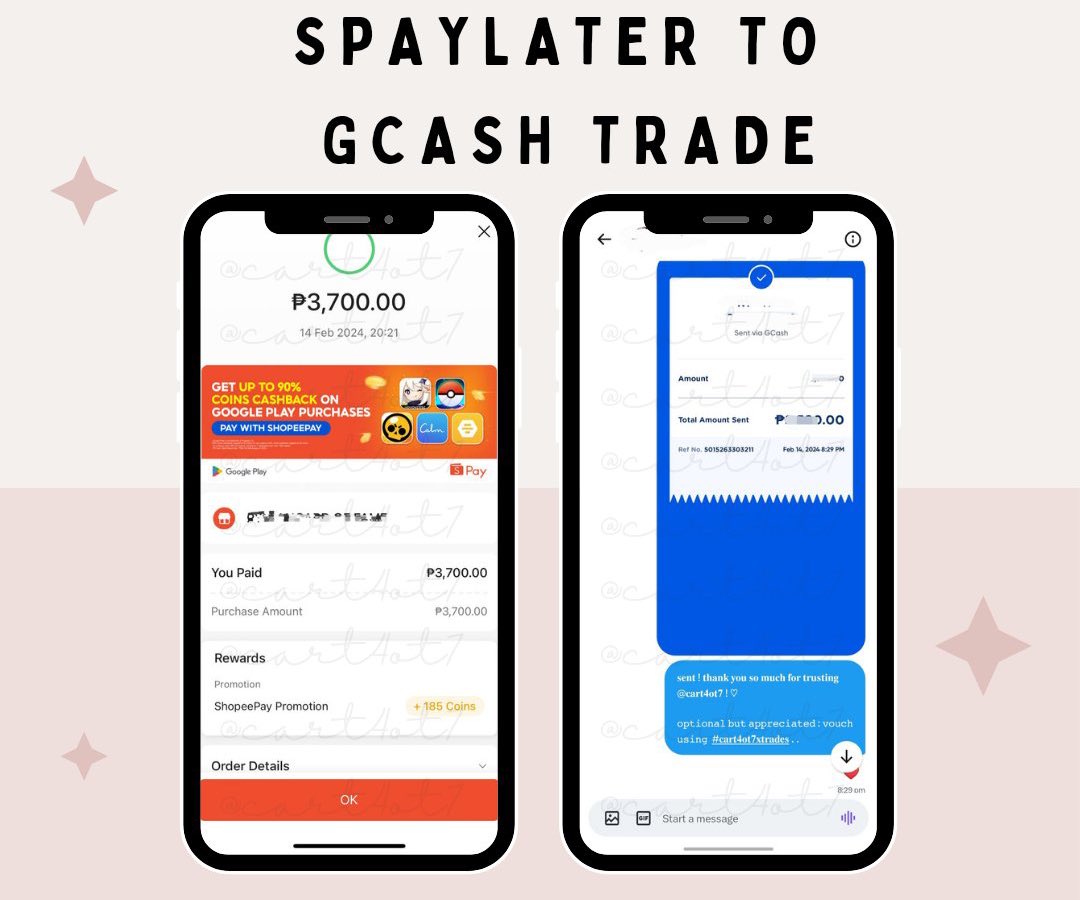 vlad |spaylater/ggives to gcash trader tweet media