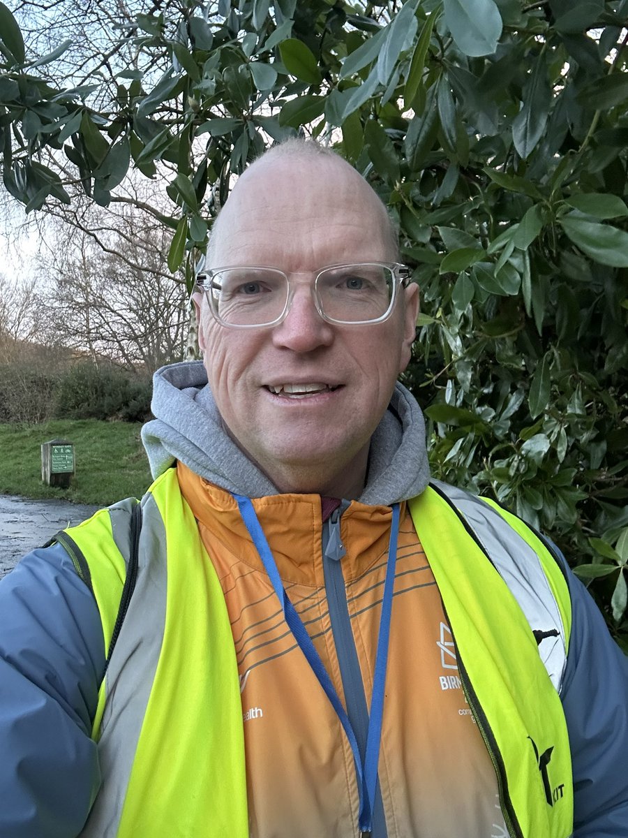 Early start #volunteering at the Birmingham Running Festival and proudly wearing my <a href="/birminghamcg22/">Birmingham 2022</a> Commonwealth Collective jacket. Good luck to all the runners taking part today.