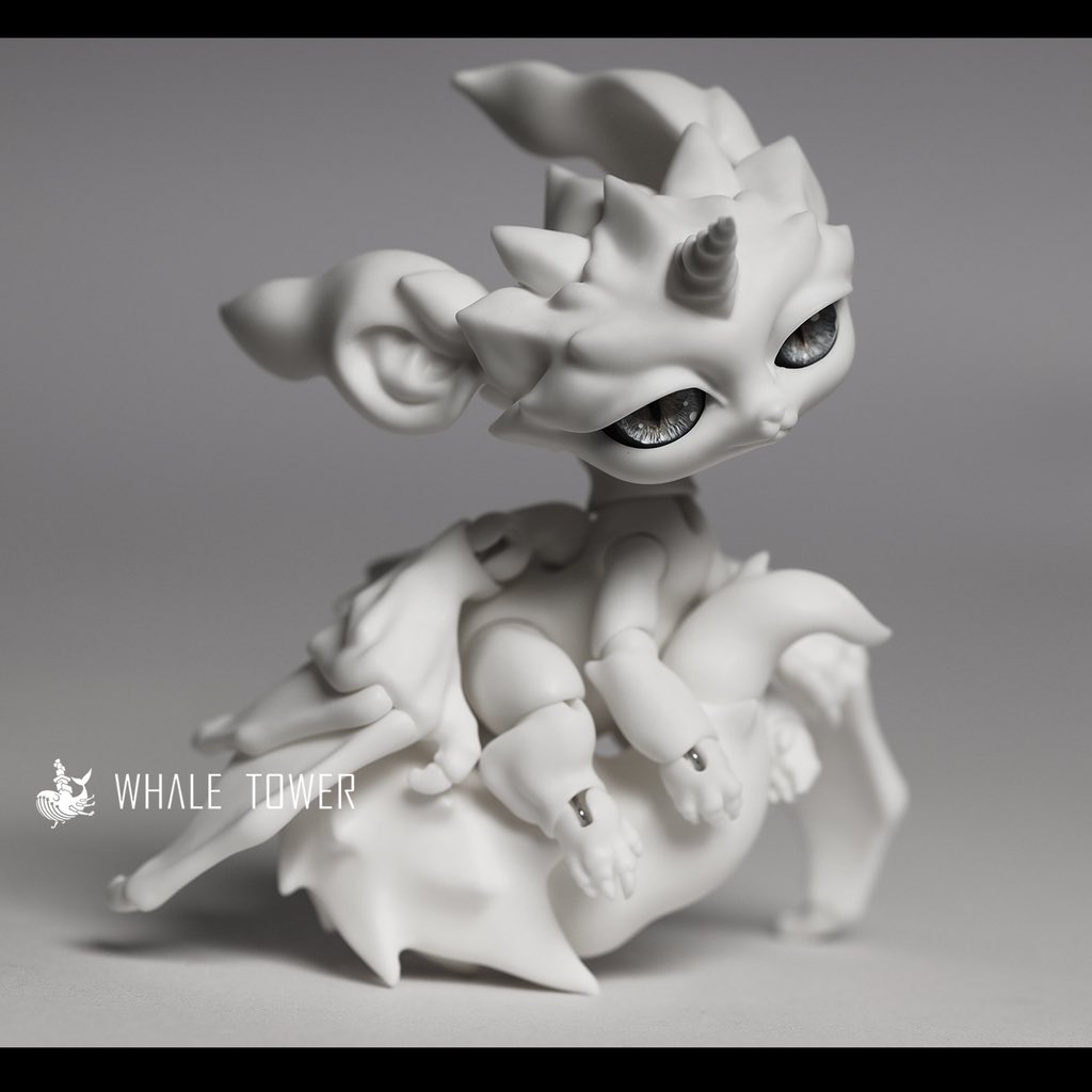 MrJing11's tweet photo. #bjd #BJD #鲸鱼塔 
鲸鱼塔自制BJD新的小小龙宠物—小拉法耶！非常巨大的可动性潜能！预计本月28日正式见面！ https://t.co/CYVN7qZPLP
