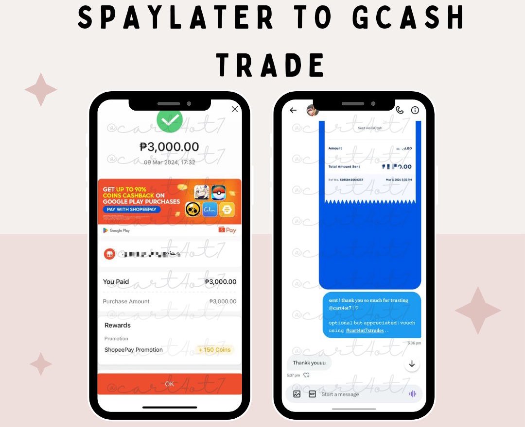 vlad |spaylater/ggives to gcash trader tweet media