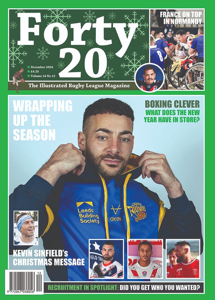 Phil Caplan (@scratchingshed2) on Twitter photo "That was 2024, a year when, overall, #rugbyleague emerged more fit for purpose. The international game began to reestablish itself as the pinnacle of the sport in both hemispheres" 
Review of the year and a look forward to 2025 - pick up a festive read with <a href="/Forty20magazine/">Forty20</a> "That was 2024, a year when, overall, #rugbyleague emerged more fit for purpose. The international game began to reestablish itself as the pinnacle of the sport in both hemispheres" 
Review of the year and a look forward to 2025 - pick up a festive read with <a href="/Forty20magazine/">Forty20</a>