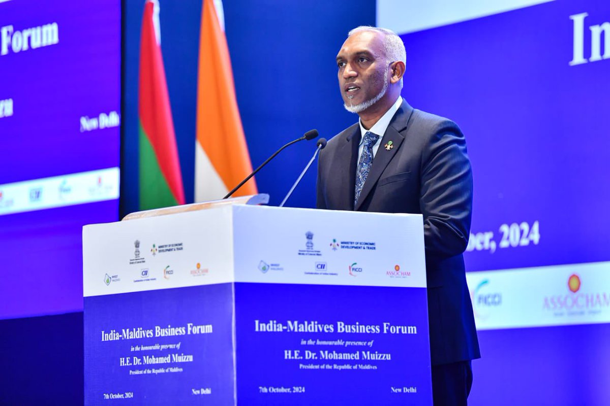 Thank you, President Dr. Mohamed Muizzu, <a href="/MMuizzu/">Dr Mohamed Muizzu</a> for your unwavering commitment and efforts to reclaim the lost ancient land of Chagos. History affirms that Chagos has always been an integral part of the Maldives. Dr. Mohamed Muizzu is also the first-ever President to formally