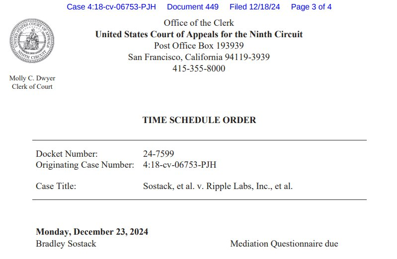 CryptoGeekNews's tweet photo. 🚨BREAKING: Judge issues order for Ripple (#XRP) and SEC to appear at Court Dec 23rd, Rumors have suggested Settlement is the KEY for this Meeting. https://t.co/vfeHDPQ5UT