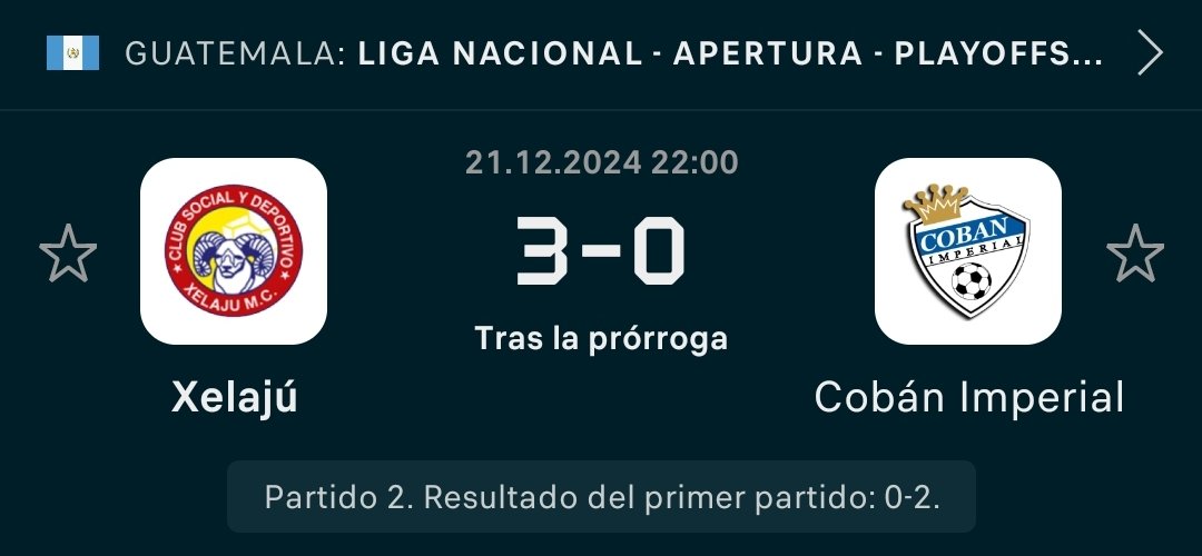 SanMarinoTeam's tweet image. XELAJÚ HIZO LA ÉPICA, LO VOLVIMOS A HACER 🏆

LA SÉPTIMA LUNA LLEGÓ 🌛