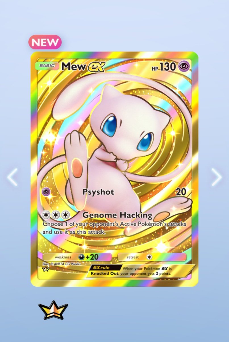 _reddybluestuff's tweet photo. Caved and got the pkmn tcg app, suddenly I have perhaps the rarest card of the latest pack??,???, https://t.co/w21B4BWg8Z