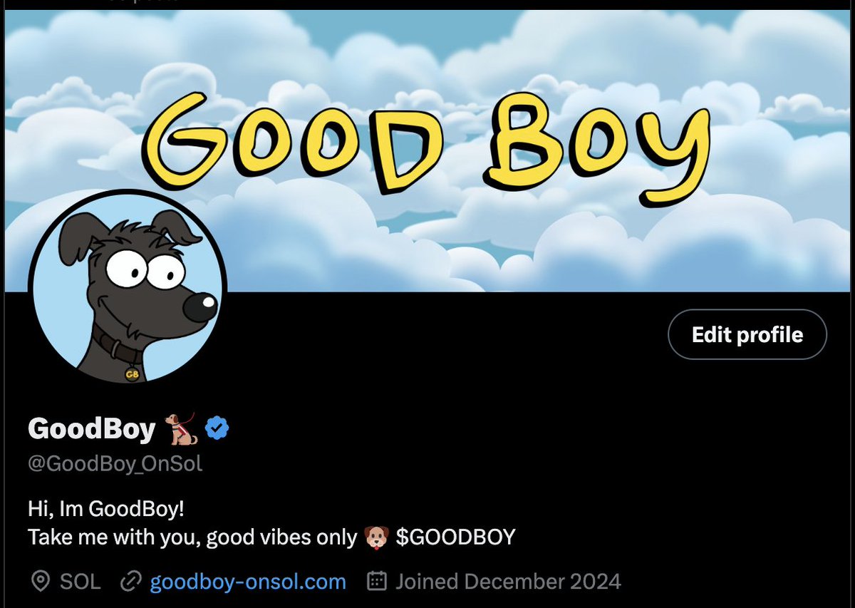 GoodBoy_OnSol's tweet photo. Verified ☑️ Thanks @elonmusk wen gold? https://t.co/a4D542YV0m