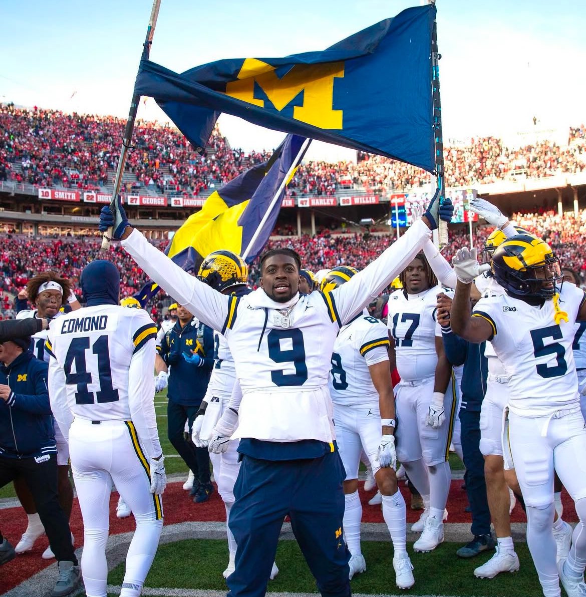 uofmcoverage's tweet photo. Beating Ohio State isn’t for everyone… https://t.co/pLmIe8KndK