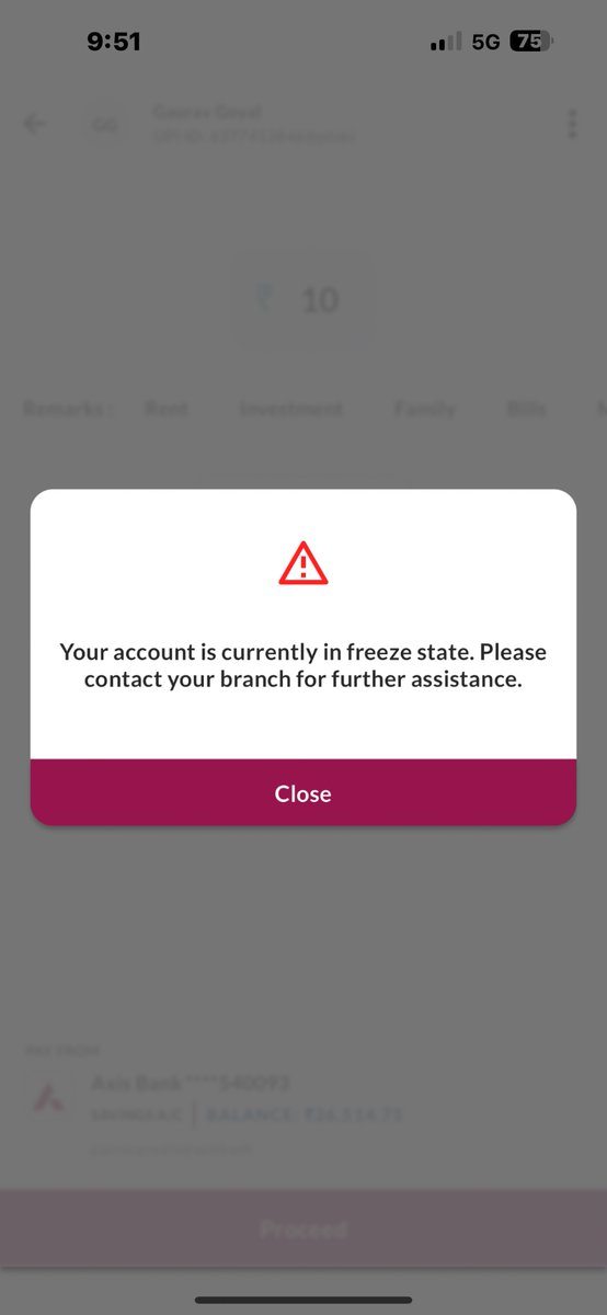 gauravgoyala's tweet photo. Please fix it
@AxisBankSupport 
@AxisBank 
I already visited branch but no any response from their side https://t.co/KSdltf9wNy