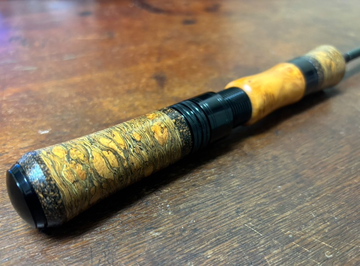 l_r_factory's tweet image. 《金太郎様分》

☆ENHANCER(E51ML-2 TW)の既存コルクグリップ＋リールシートを取り外し #extreme_grip に換装。

詳細↓
instagram.com/p/DD3fTFtPbZY/…

#lr_custom_rod
#customrod
#カスタムロッド