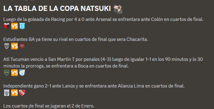La copa Natsuki 🔥

Para ustedes quien es el favorito para llevarse esta edición de la copa natsuki?🤔
#LaCopaNatsuki #Pes6