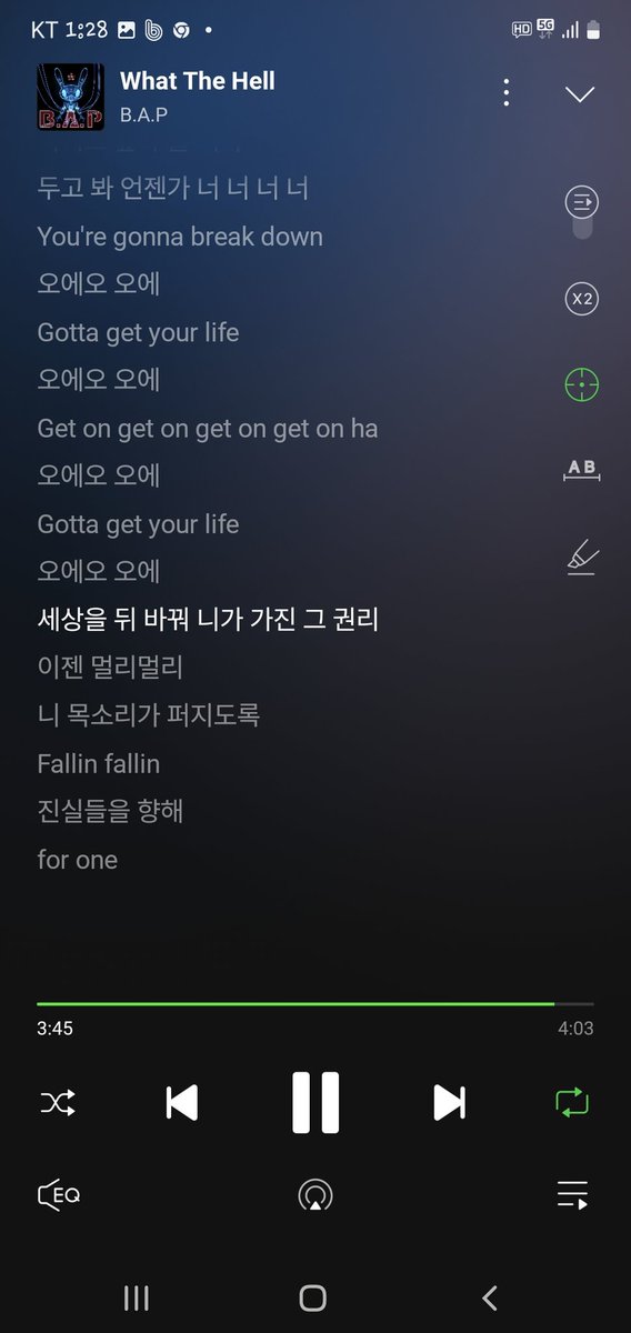 jounguppu's tweet photo. 이 시국에 이렇게 울림 큰 노래가 내 최애 그룹이라는게 가슴을 때려
#문종업
#BAP
#WHAT_THE_HELL https://t.co/aRtGAq6nR8