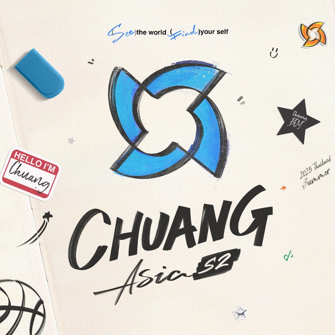 CHUANGASIA's tweet photo. SEE THE WORLD, FIND YOURSELF.
🌍🎤🧭🕺🏼🎵🏀🎮🎧✨
See you very soon! 👀
#CHUANGAsia #CHUANGAsiaS2 https://t.co/WIUZFE46Tr