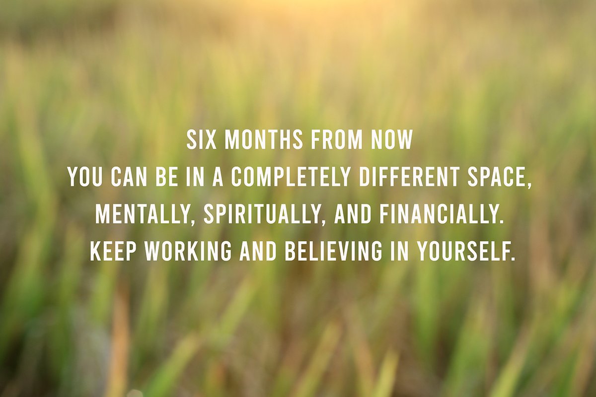 Six months from now, the crypto bull run could change your life forever - mentally, spiritually, &amp; financially. Stay consistent, keep learning, &amp; trust the process. 🙏🐂🚀 $Crypto #BullRun #BelieveInYourself