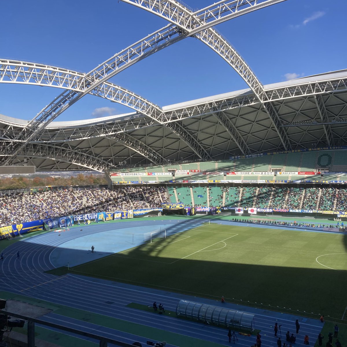 #トリニータ 30周年記念マッチ⚽️

懐かしの選手が多く胸熱です😭