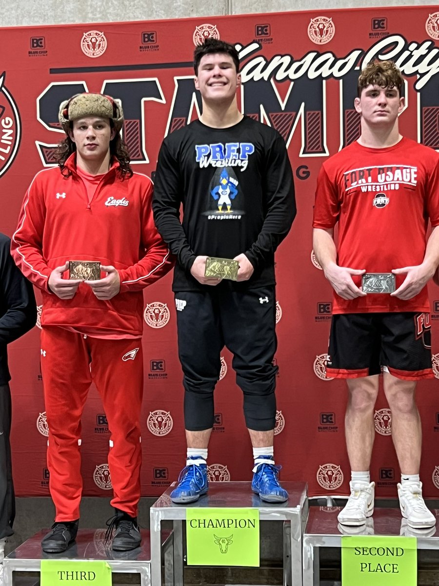 The 190 pound champ at KC Stampede is Adonis Bonar II !! 🔥