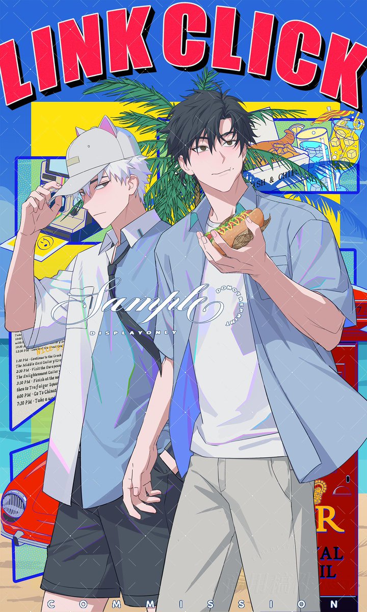 Neoe_'s tweet image. COMMISSION
#时光代理人英都篇 #时光代理人