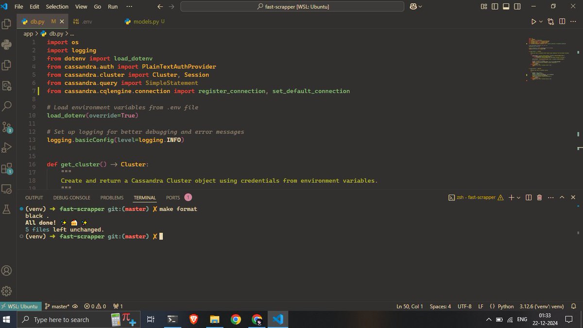 codebyaadi's tweet image. Tried FastAPI with Astra DB—learned something new today! 🚀 

#LearnInPublic