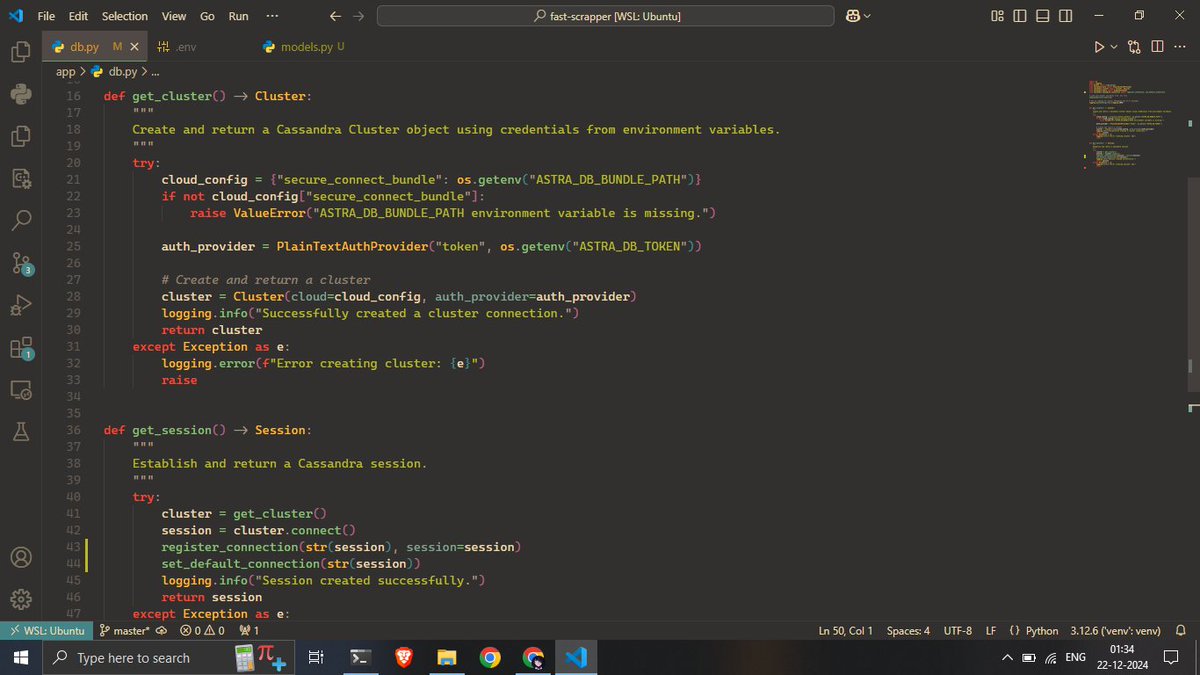 codebyaadi's tweet image. Tried FastAPI with Astra DB—learned something new today! 🚀 

#LearnInPublic