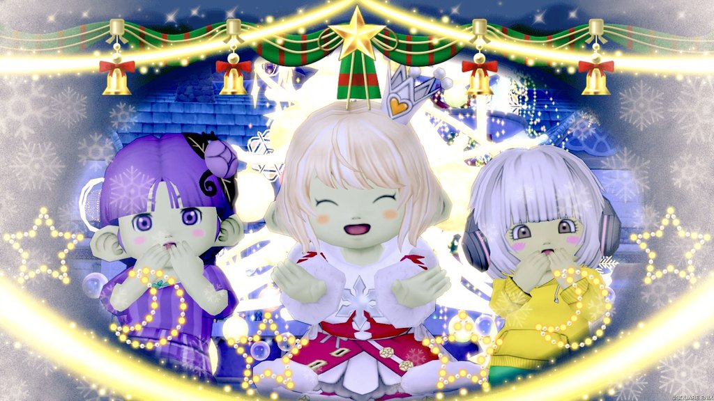 spi_spica_dqx's tweet photo. #クリスマスマラソン 三人目の来客は
#MetronomeCore より、
シャッポちゃん(@chapeau_dqx)と
ゆうみさんです🎧🎶💕
フォロー出来てなくてメンション
無いですが…💧撮影の為にわざわざ
ログインしに来てくれたそうです😭💦
ありがとうですー!!!!
#DQX #どわこ
#クリスマスマラソン https://t.co/SDKN9GDM3X