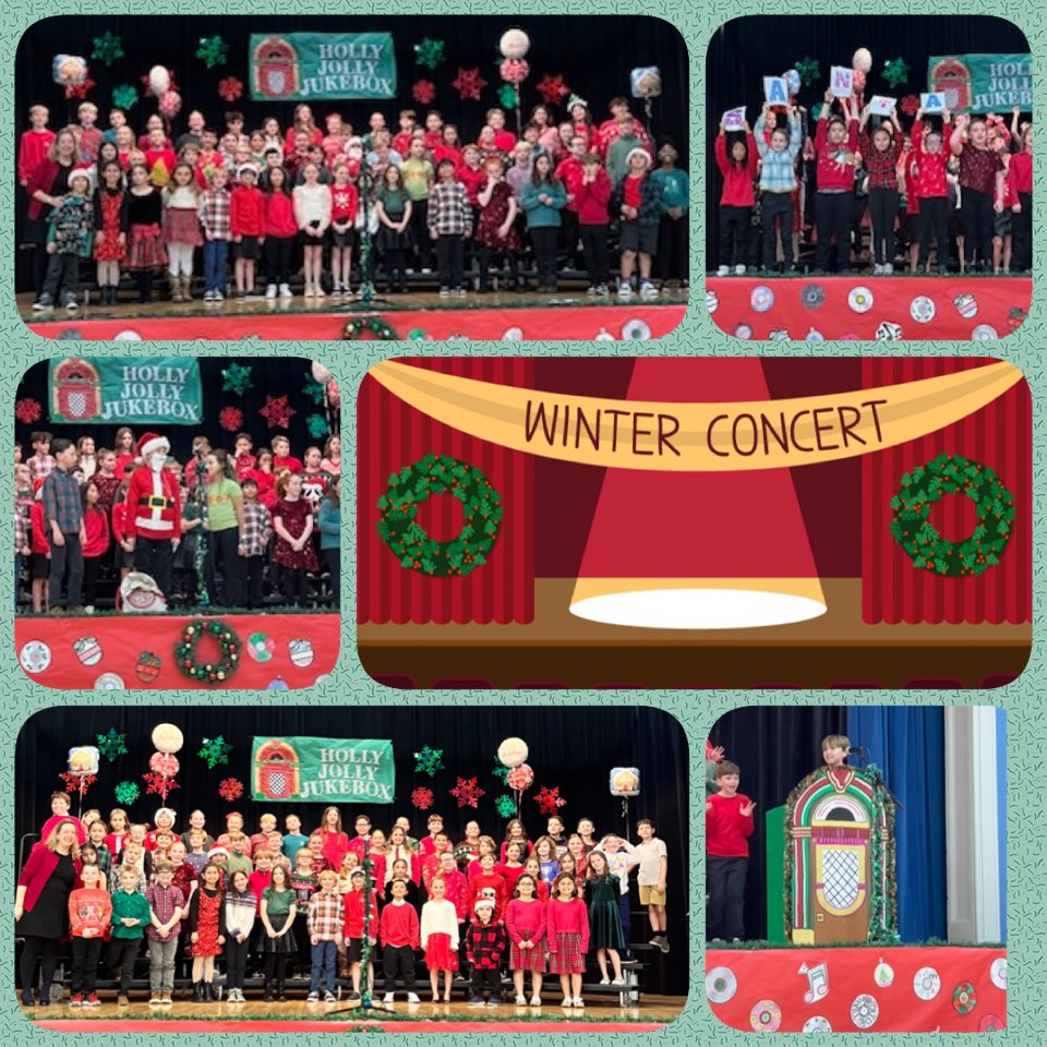 Second Winter Concert of the week! 
Spreading holiday cheer is singing loud for all to hear! 🎶 So proud of all of my students on their performance. 
<a href="/OPSchoolsNJ/">Oceanport Schools</a>