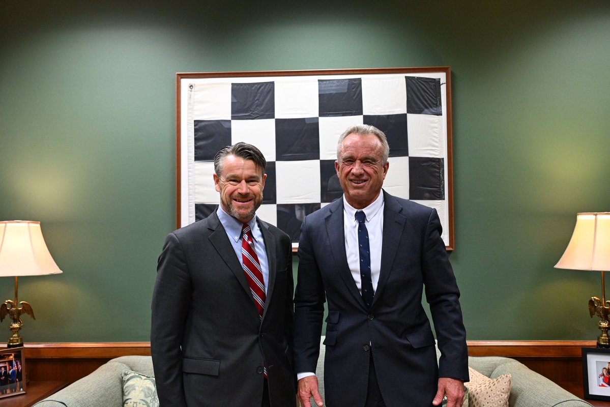 Thank you <a href="/SenToddYoung/">Senator Todd Young</a> for meeting with me today. I enjoyed our conversation and look forward to working with you to rebuild Americans’ trust in our public health institutions.