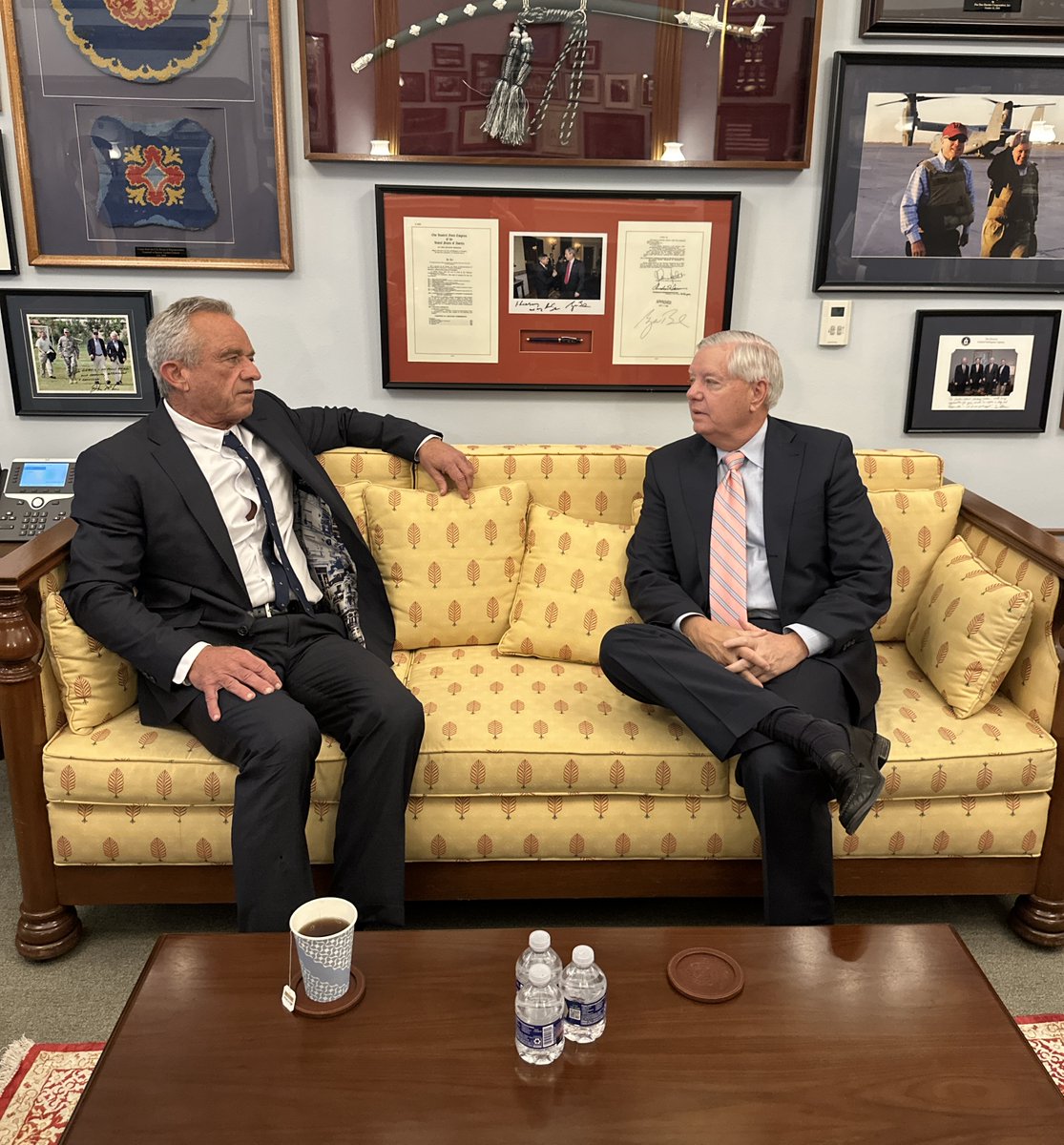 Thank you for taking the time to meet Senator <a href="/LindseyGrahamSC/">Lindsey Graham</a>. I so enjoyed our conversation.