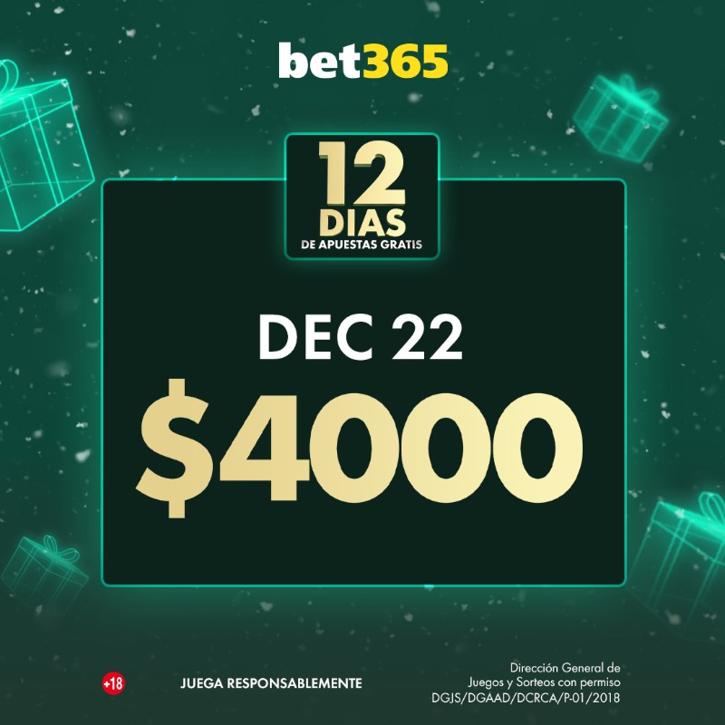 bet365mx's tweet photo. ¡MÁS PARA TI! 🎁

¡TODOS los días, desde el 13 hasta el 24 de diciembre, regalaremos créditos de apuesta a nuestros seguidores! 💰

➡️ Sigue
🏈 Elige al ganador de TB Buccanneers v DAL Cowboys
🔁 Repostea

Información completa sobre los sorteos en los términos y condiciones. 👇