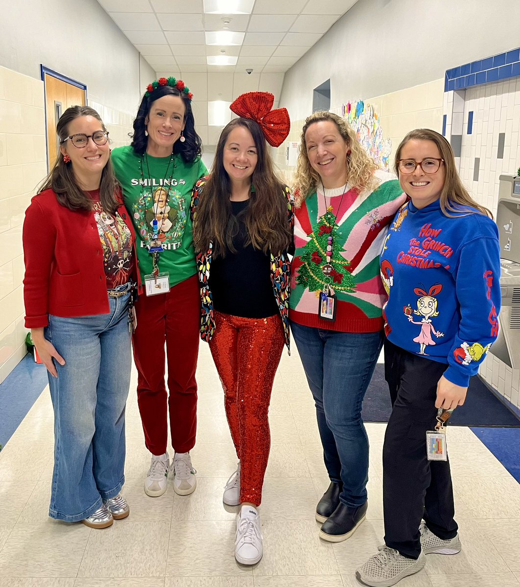 Made it through the week of festivities.  Feeling lucky to work with such a wonderful team. <a href="/emistretta727/">Elizabeth Mistretta</a> <a href="/MissD_PE_OP/">Annalesa DiLaurenzio</a> <a href="/OPSchoolsNJ/">Oceanport Schools</a>