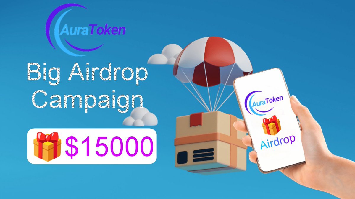 New airdrop: Aura Token (AUR)
Total Reward: $15,000 worth of AUR
Rate: ⭐️⭐️⭐️⭐️
Winners: 2,000 Random &amp; Top 200
Distribution: 2nd February, 2025

Bot Airdrop Link: t.me/AuraToken_Aird…

#Airdrop #Airdrops #Airdropinspector #BSC #AuraToken #AUR #CryptoAirdrop #TelegramAirdrop