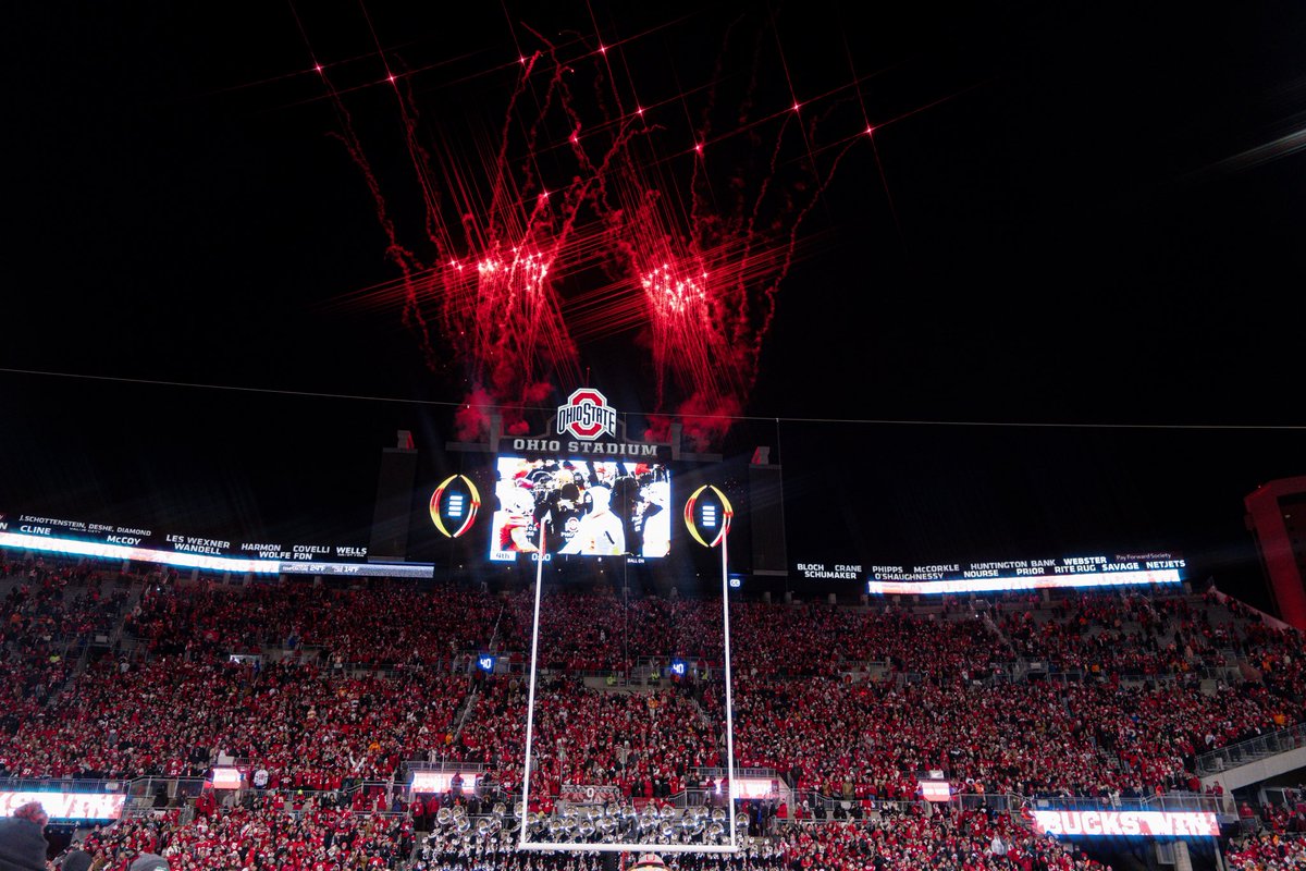 RossBjorkAD's tweet photo. WHAT A NIGHT for @OhioStateFB‼️

Incredibly proud of our staff, players and coaches for all the great work they did to make tonight special. 

See you in Pasadena Buckeye Nation https://t.co/vtHvQU6o1G
