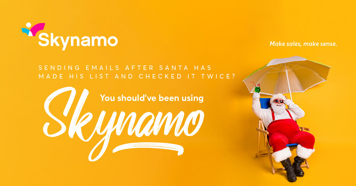 We said what we said. 🎄🎅🎁

#SkynamoSummer