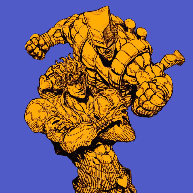 承太郎とDIO 