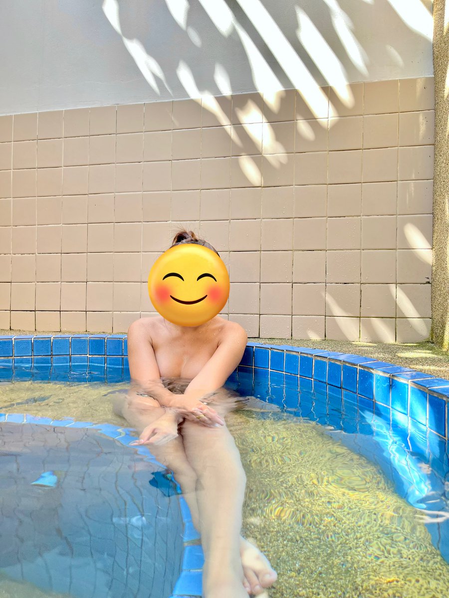 กลางคืนกางเต็นท์ กลางวันแวะมาแช่น้ำพุร้อน 😊 สดชื่น รับอากาศหนาว 😘 #สวิงกิ้งคู่เเท้