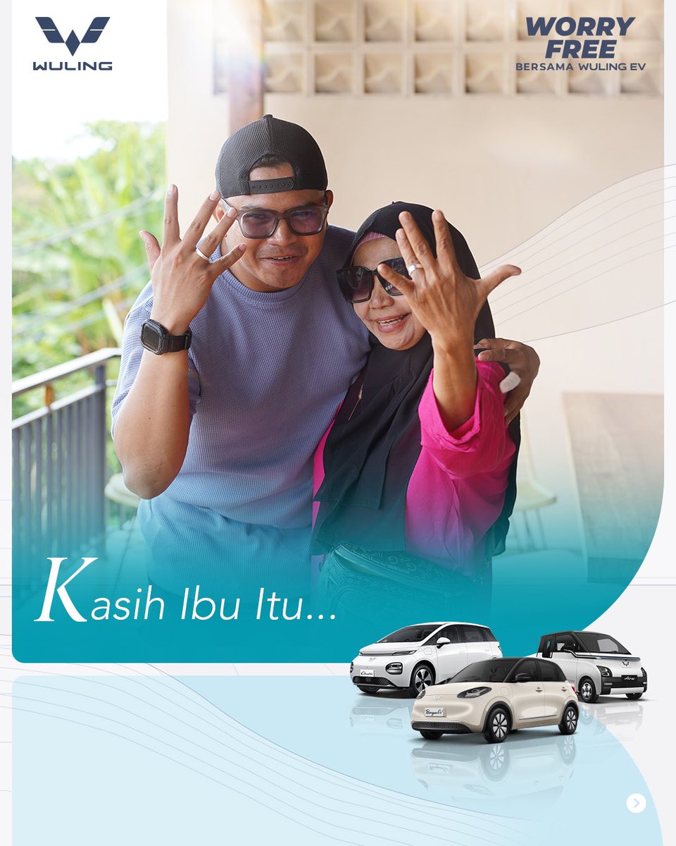 WulingMotorsID's tweet photo. Kasih ibu terasa hangat &amp; nyaman, walau terpisah oleh jarak sekalipun. 

Seperti kehangatan pemenang #ABCDriveExperience @dendyharun bersama Ibunda ketika berlibur akhir tahun di Bali. 

#WulingMotors #DriveForAGreenLife https://t.co/anLjzj7tEE