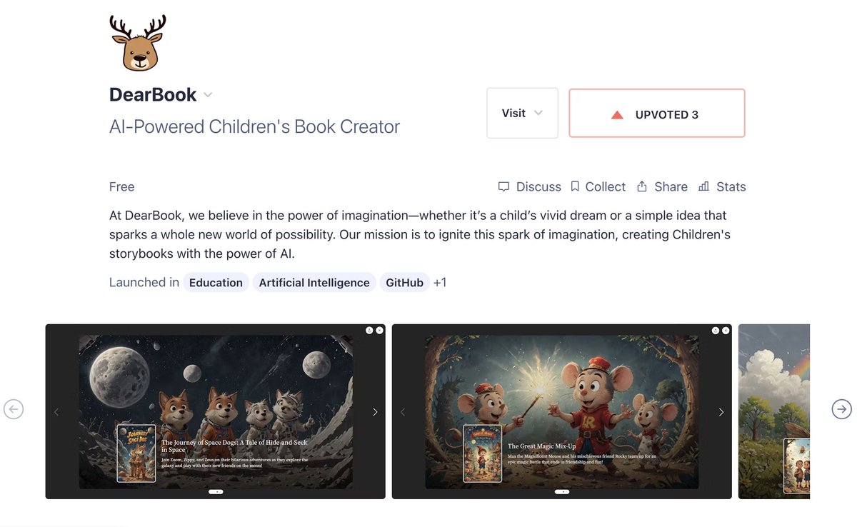 DearBook.AI tweet media